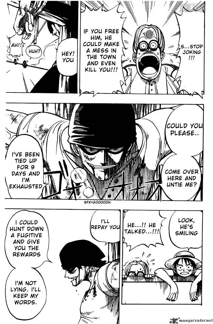 One Piece Chapter 3: Pirate Hunter Zoro Enters – Page 9