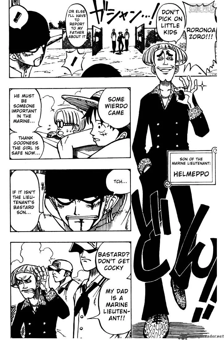 One Piece Chapter 3: Pirate Hunter Zoro Enters – Page 12
