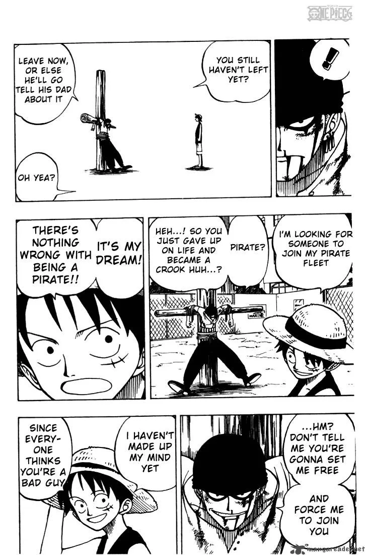 One Piece Chapter 3: Pirate Hunter Zoro Enters – Page 16