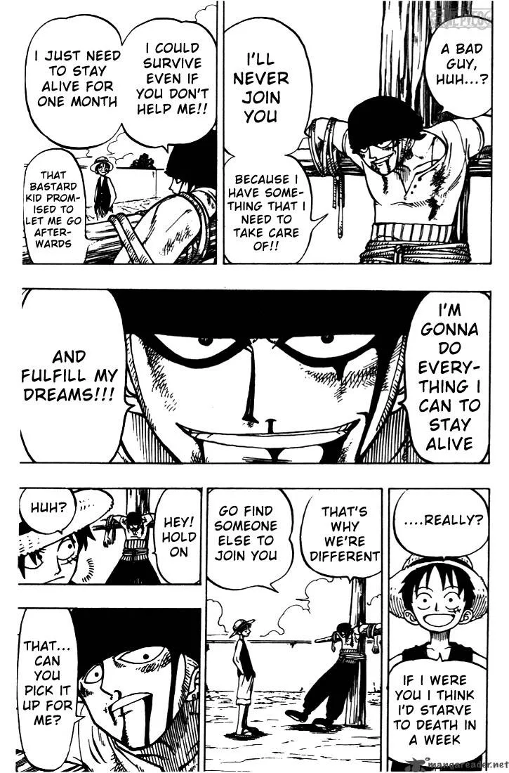 One Piece Chapter 3: Pirate Hunter Zoro Enters – Page 17