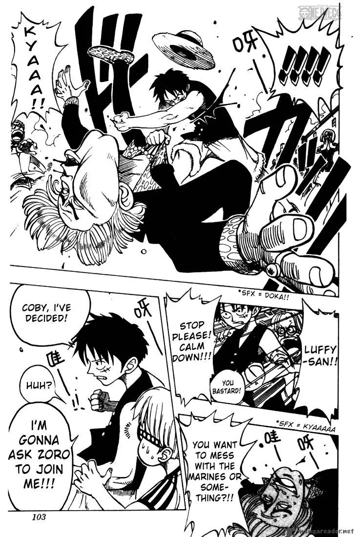 One Piece Chapter 3: Pirate Hunter Zoro Enters – Page 21