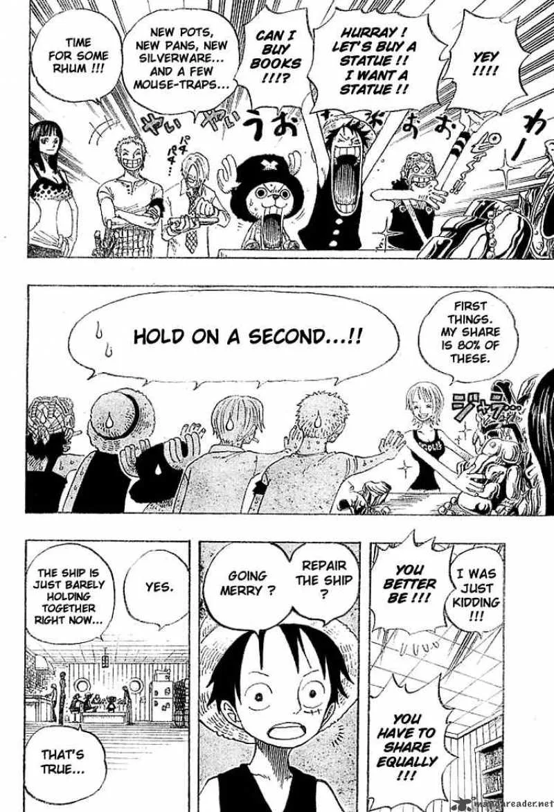 One Piece Chapter 303: The Pirates With Tones Of Gold – Page 16