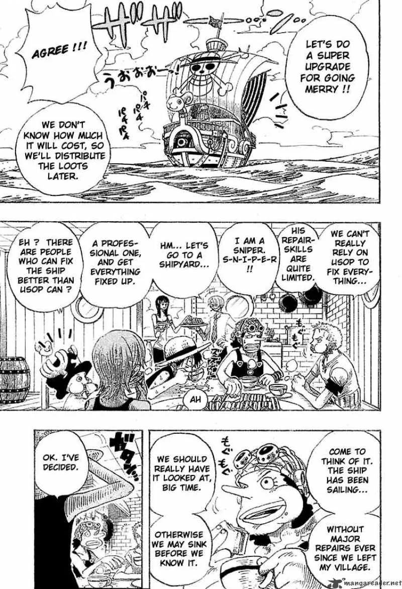 One Piece Chapter 303: The Pirates With Tones Of Gold – Page 17