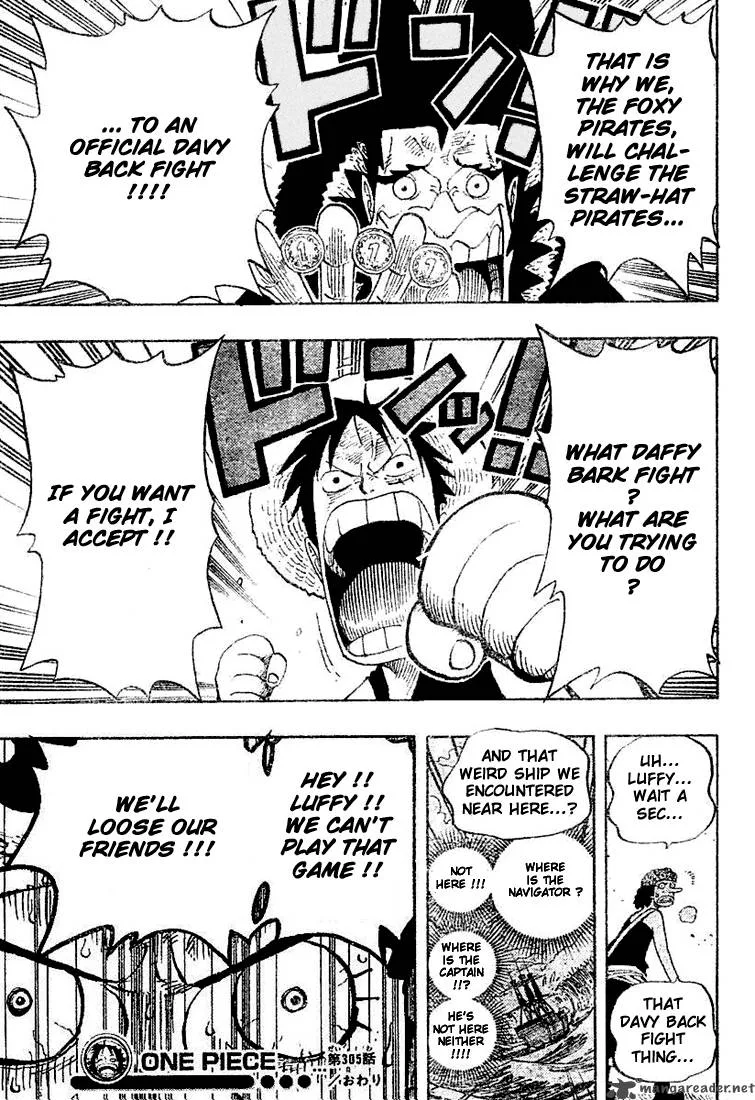 One Piece Chapter 305: Foxy, The Silver Fox – Page 18