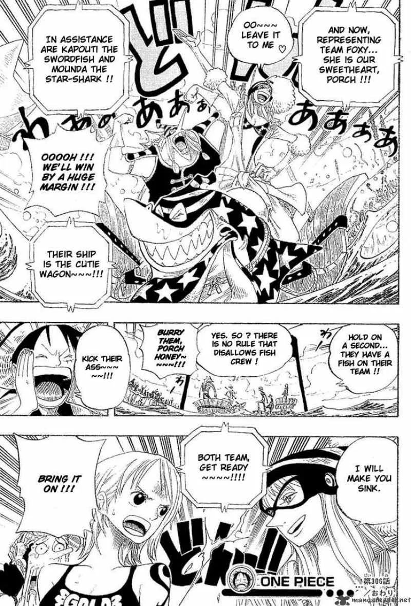 One Piece Chapter 306: Donut Race – Page 19