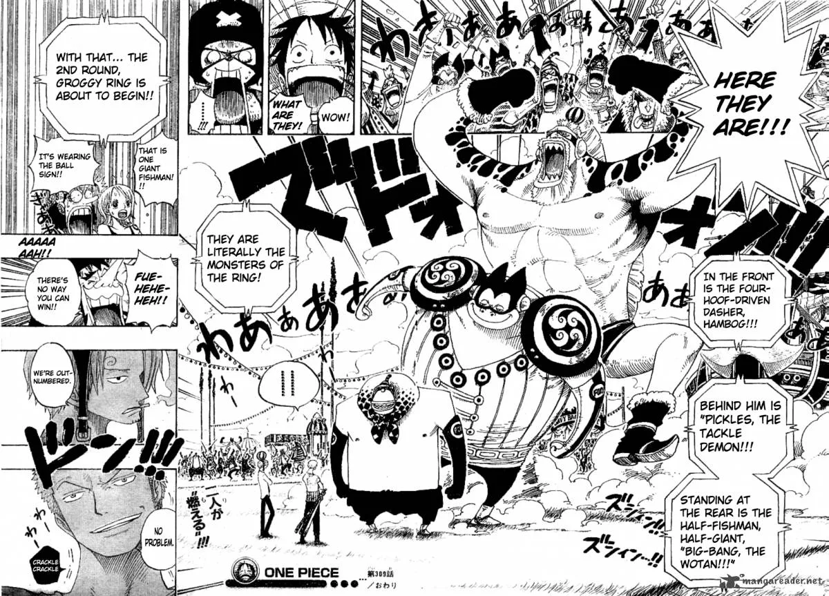 One Piece Chapter 309: The Groggy Monsters – Page 17