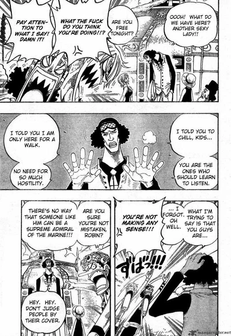 One Piece Chapter 319: The Admiral Of The Marine Headquarter, Blue Pheasant – Page 5