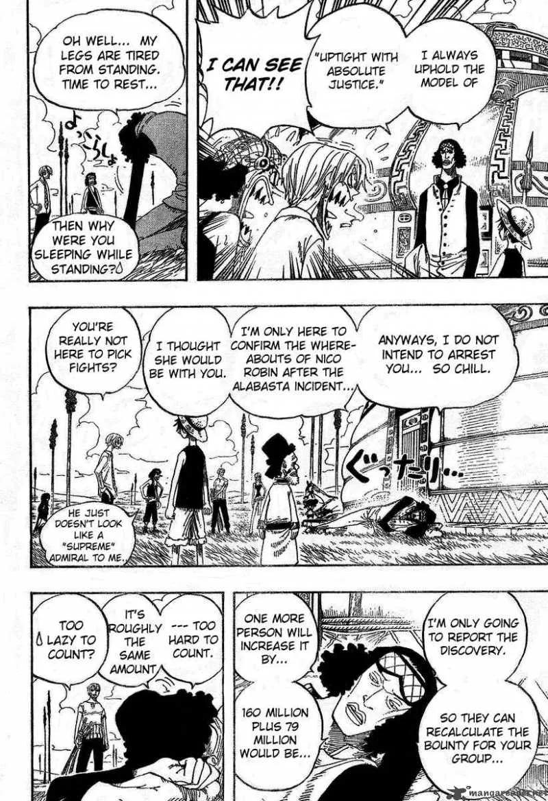 One Piece Chapter 319: The Admiral Of The Marine Headquarter, Blue Pheasant – Page 6