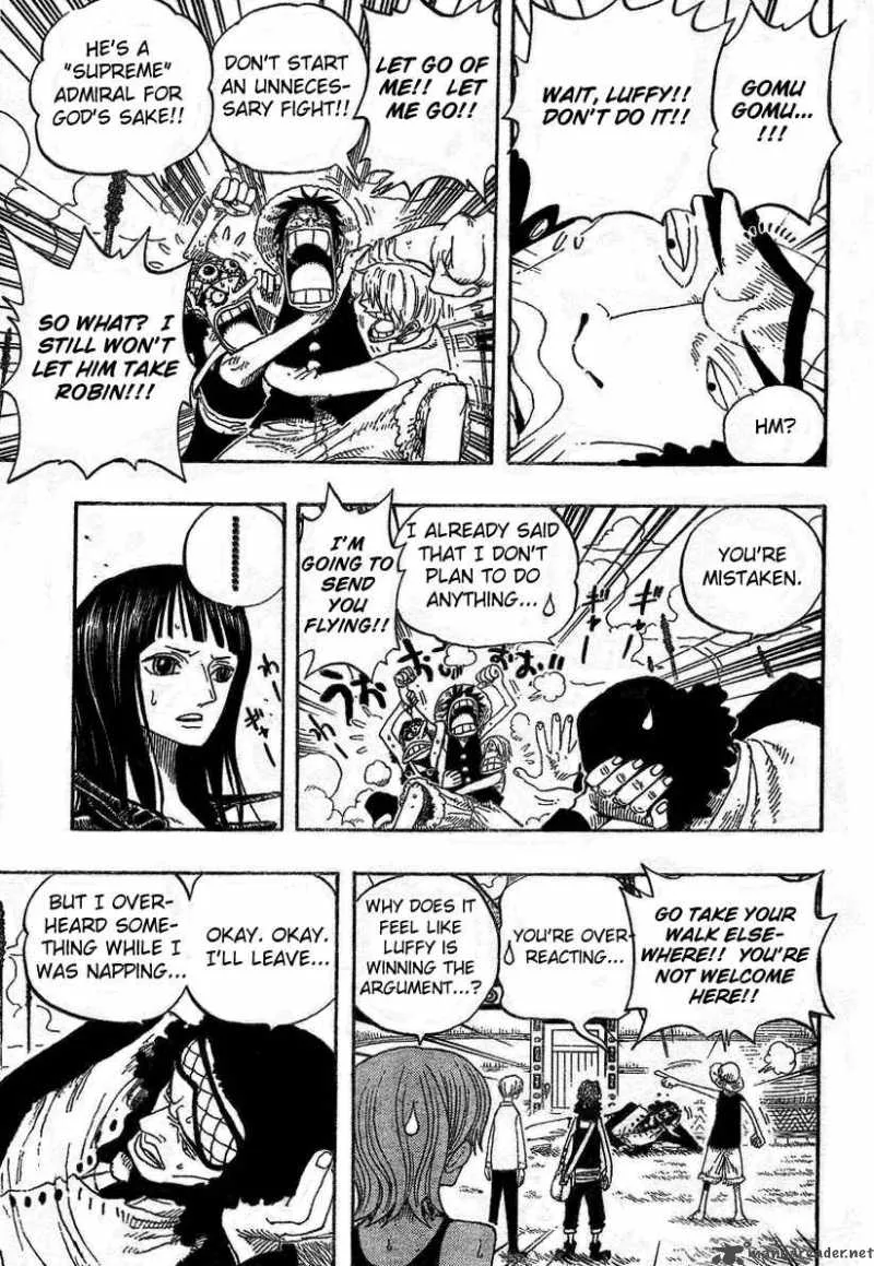 One Piece Chapter 319: The Admiral Of The Marine Headquarter, Blue Pheasant – Page 7