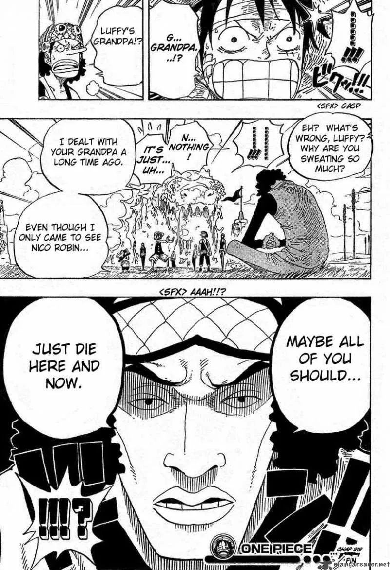 One Piece Chapter 319: The Admiral Of The Marine Headquarter, Blue Pheasant – Page 18