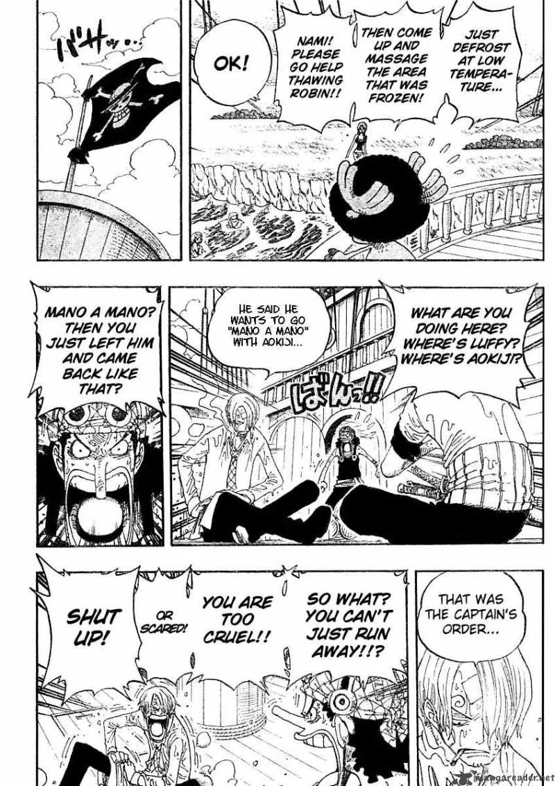 One Piece Chapter 321: Mano A Mano – Page 6
