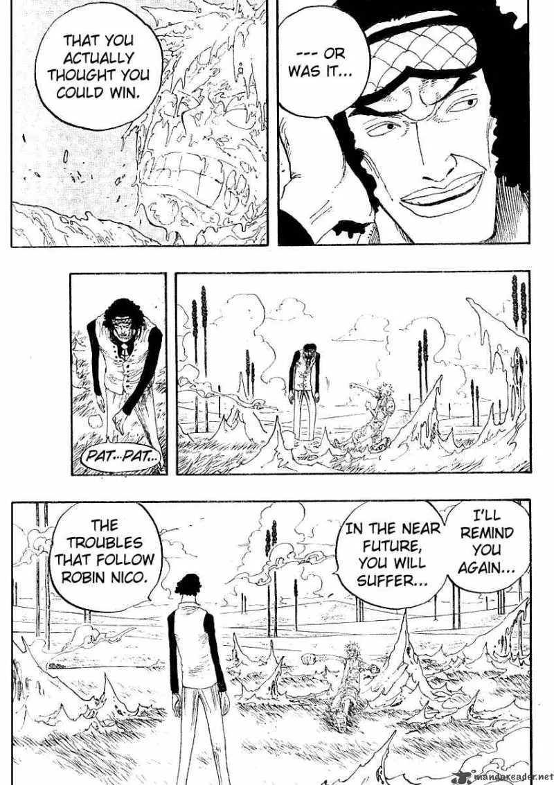 One Piece Chapter 321: Mano A Mano – Page 12