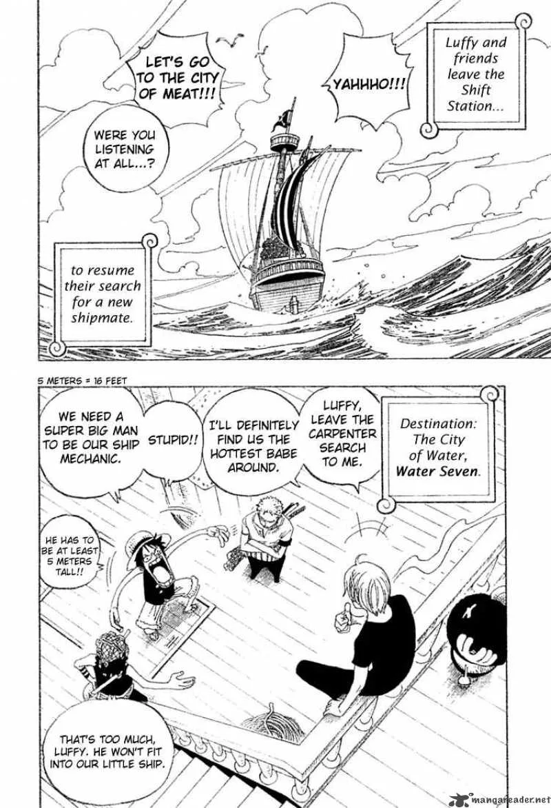 One Piece Chapter 323: The City Of Water, Water Seven – Page 4