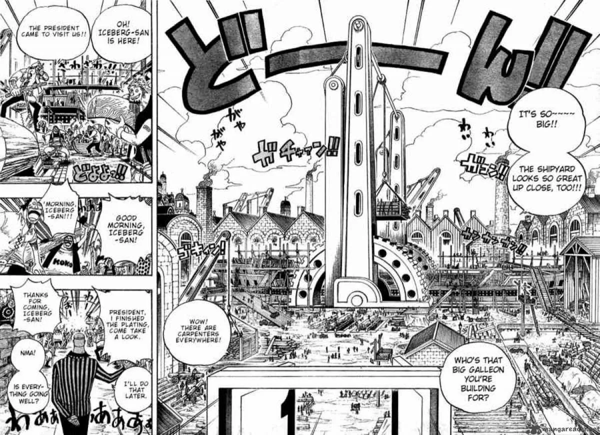 One Piece Chapter 327: The Shipyard On Sousenshima, Dock 1 – Page 13