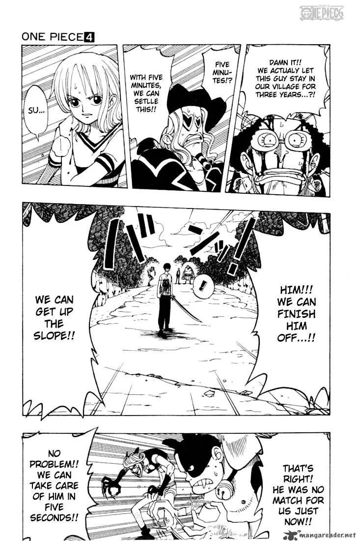 One Piece Chapter 33: The Man Without Noise – Page 11