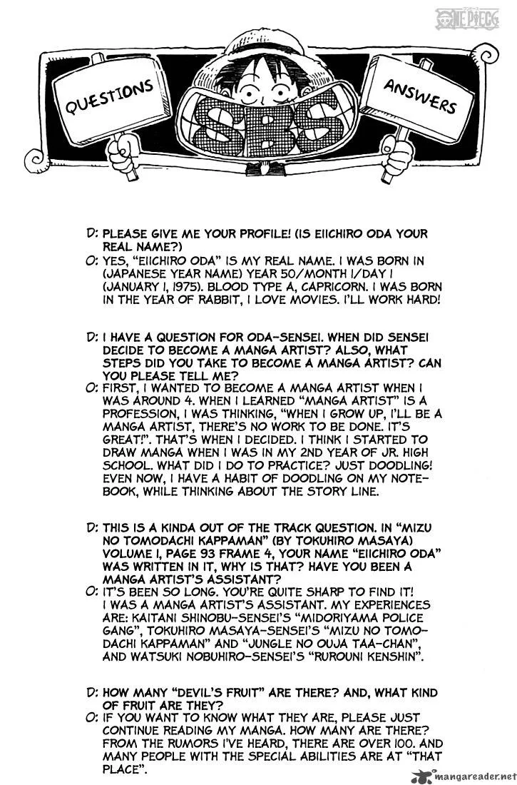 One Piece Chapter 33: The Man Without Noise – Page 20