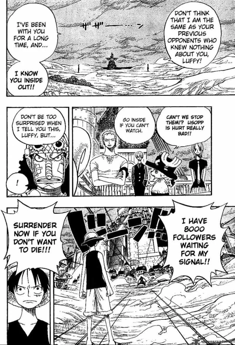 One Piece Chapter 332: Luffy Vs Usopp – Page 9