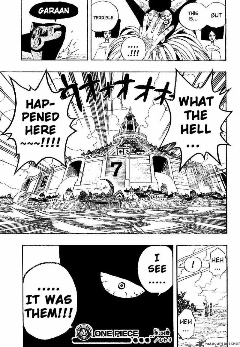 One Piece Chapter 334: The Big Incident In The Locked Room – Page 18