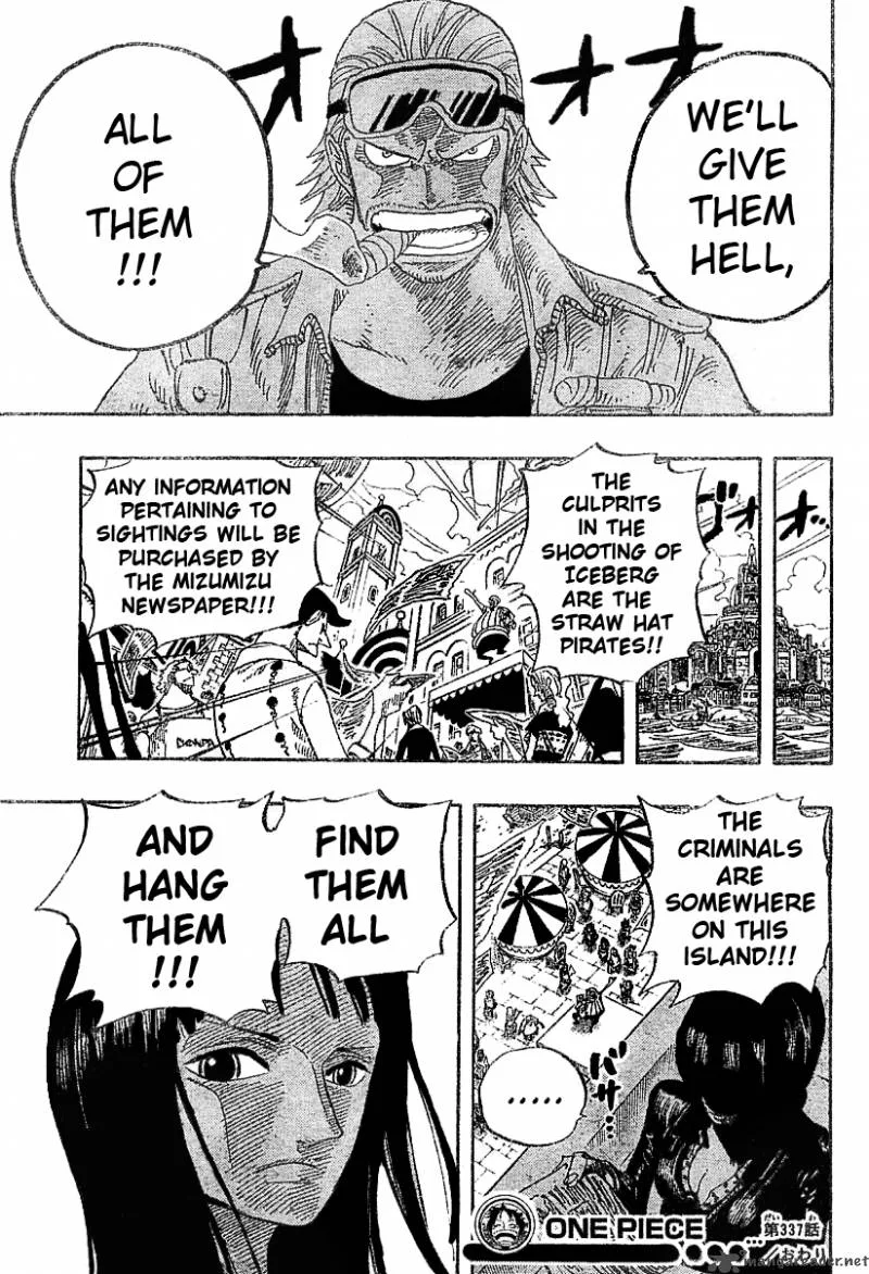 One Piece Chapter 337: Bodyguards Of The City Of Water – Page 19