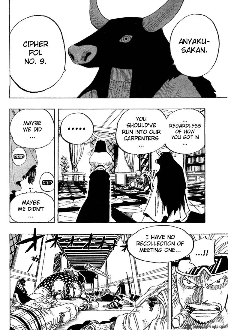 One Piece Chapter 343: Cipher Pol No.9 – Page 8