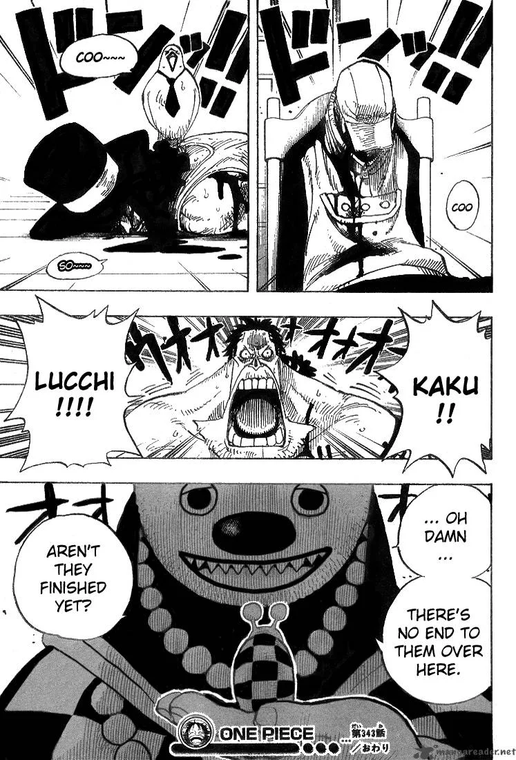 One Piece Chapter 343: Cipher Pol No.9 – Page 19