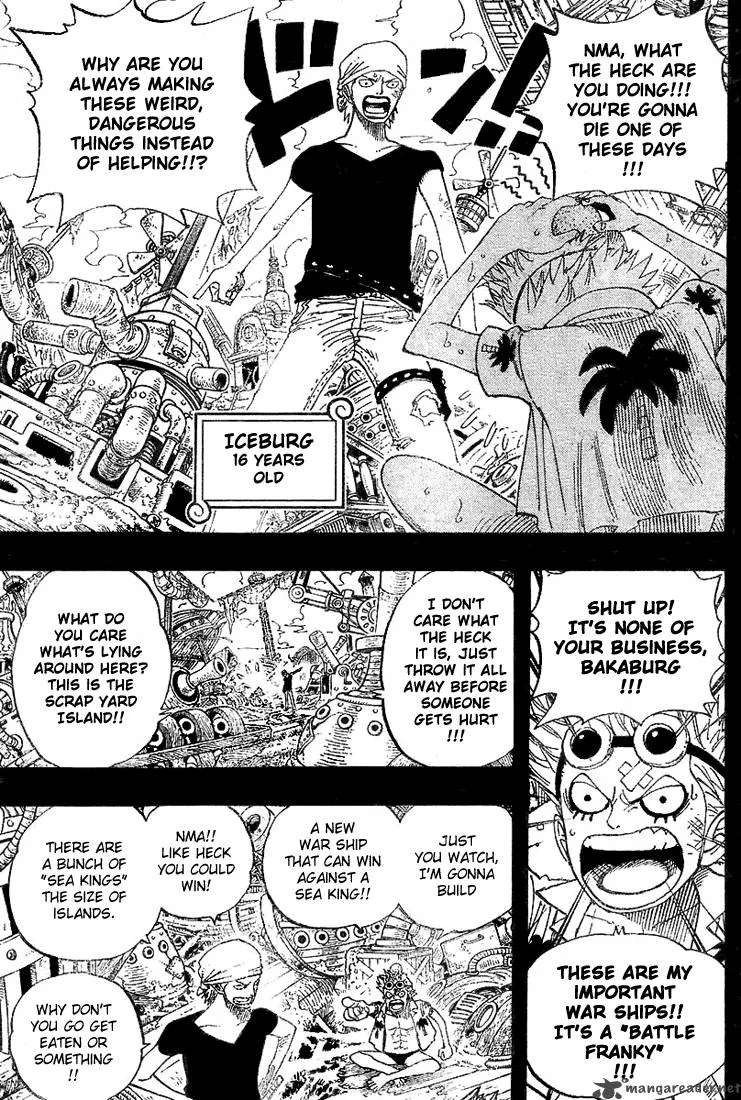 One Piece Chapter 353: The Legendary Shipwright – Page 11