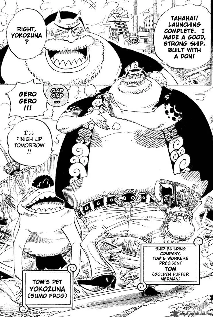 One Piece Chapter 353: The Legendary Shipwright – Page 14