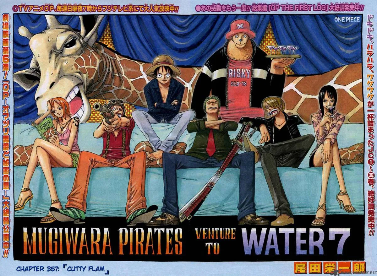 One Piece Chapter 357: Cutty Flam – Page 2