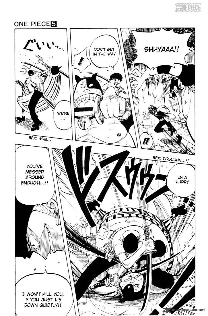 One Piece Chapter 36: The Chase – Page 11