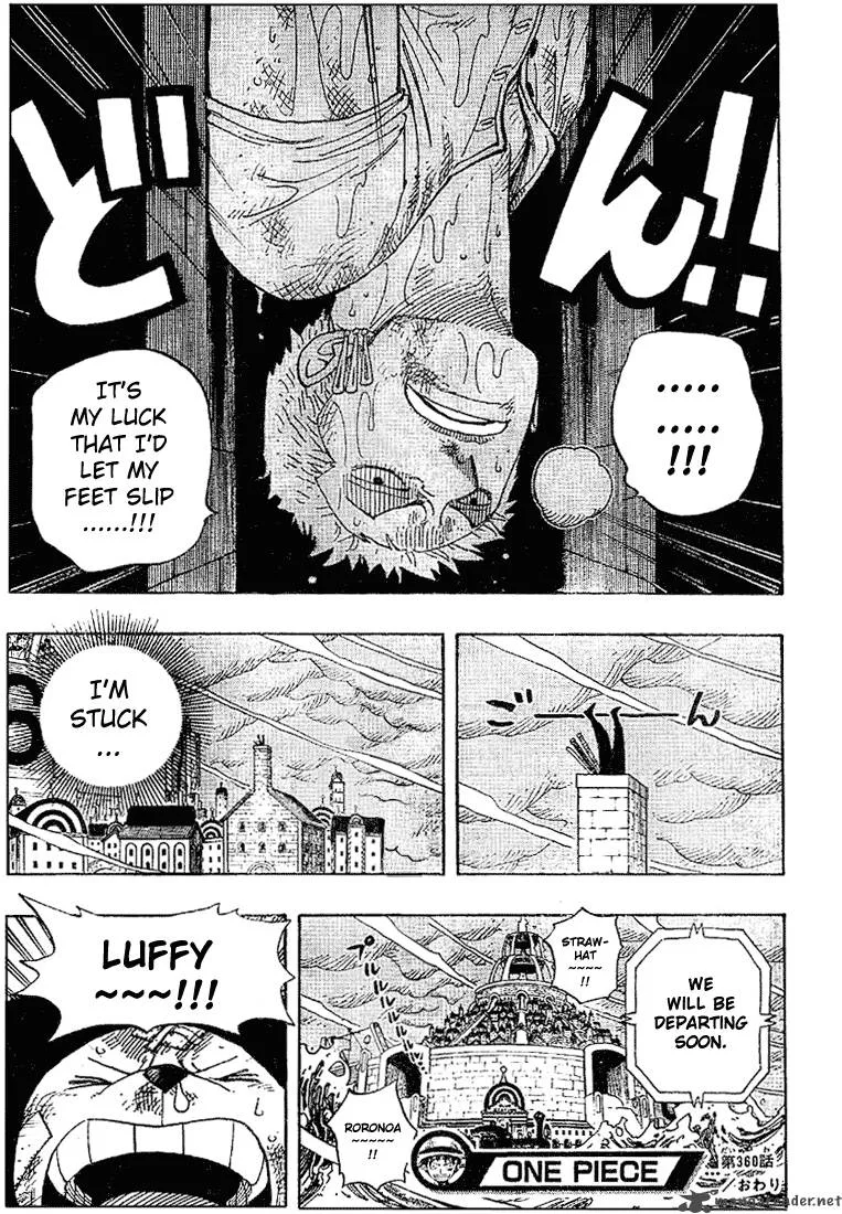 One Piece Chapter 360: A Short Time To Departure – Page 19