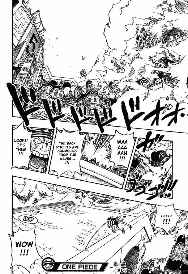 One Piece Chapter 363: Aqua Laguna – Page 15