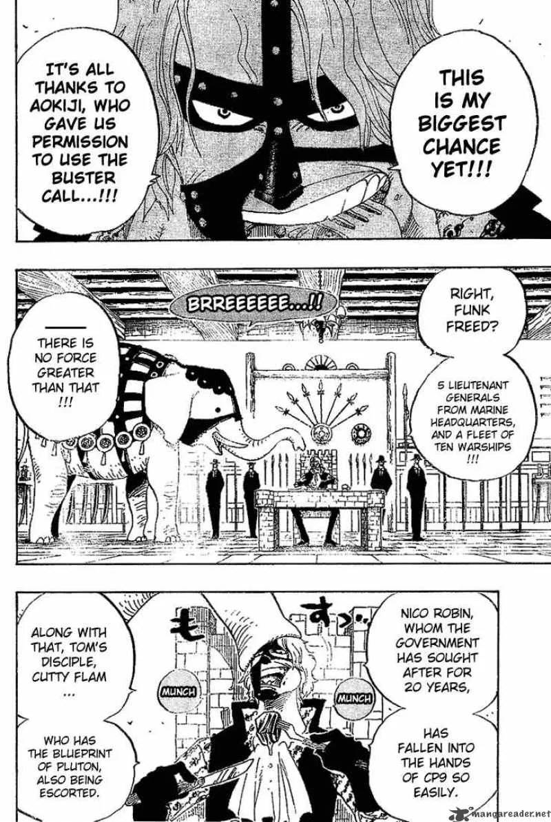 One Piece Chapter 365: Rocket Man!! – Page 2