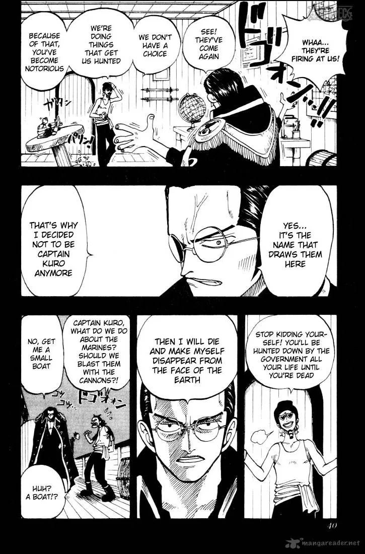 One Piece Chapter 37: Kuro The Pirate With A Hundred Tricks – Page 12