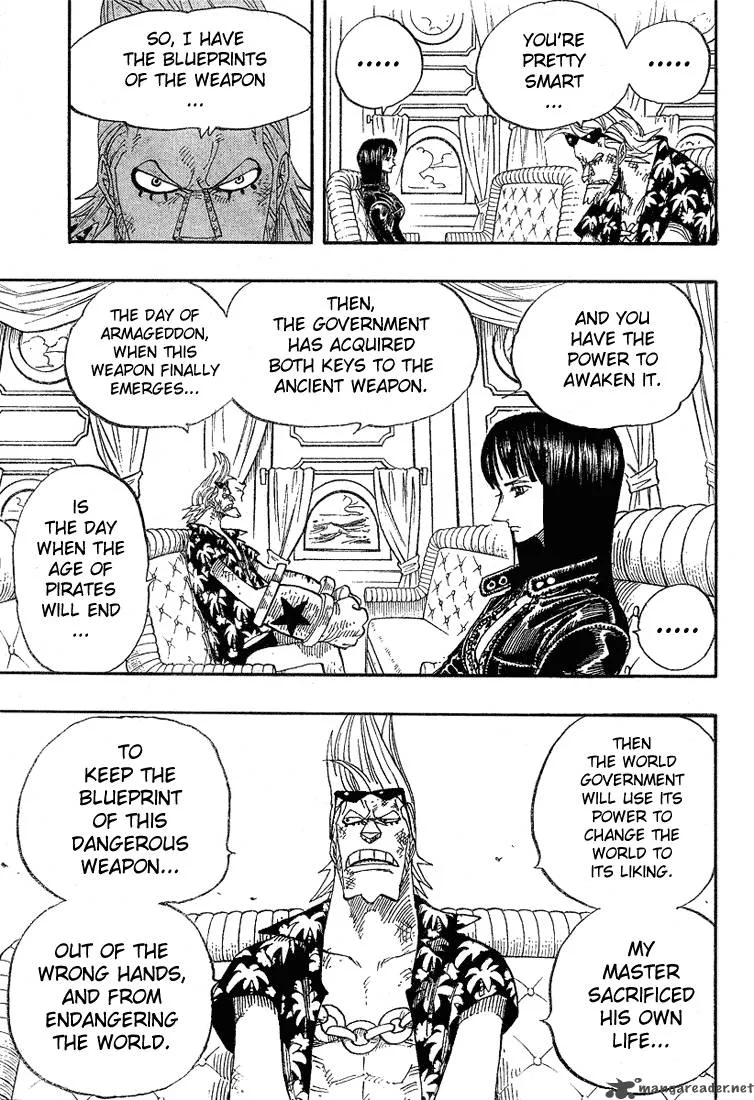 One Piece Chapter 375: The Super Humans Of Enies Lobby – Page 3