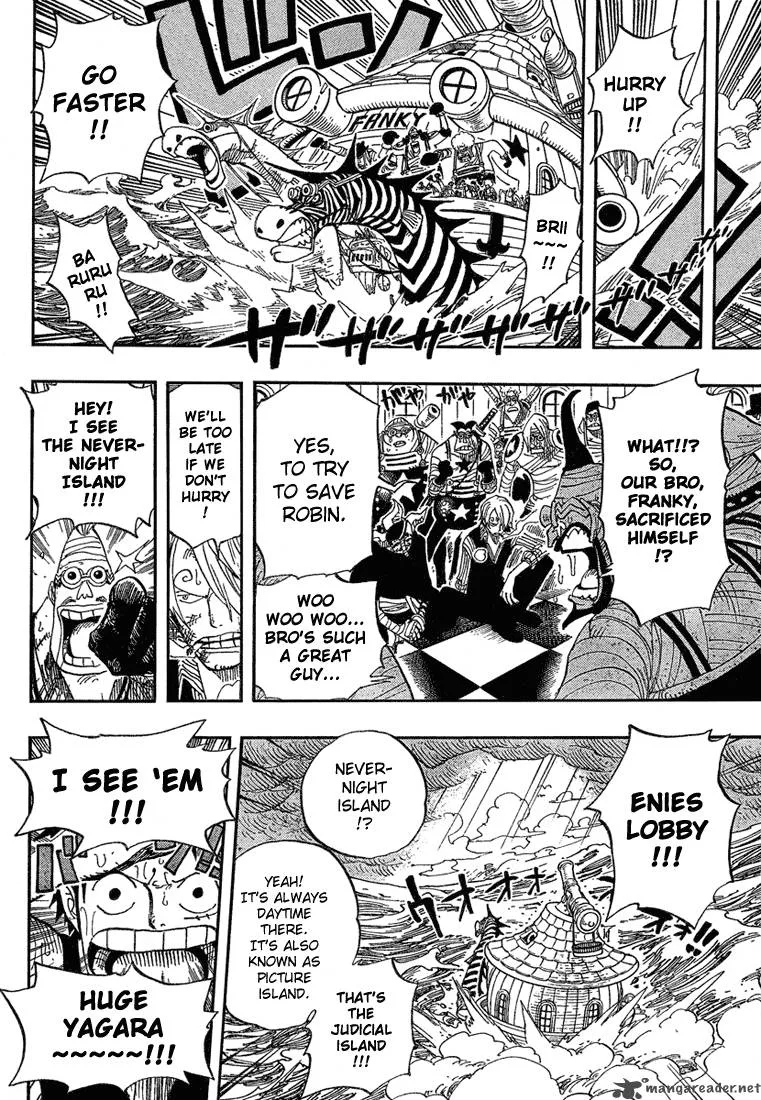 One Piece Chapter 375: The Super Humans Of Enies Lobby – Page 16