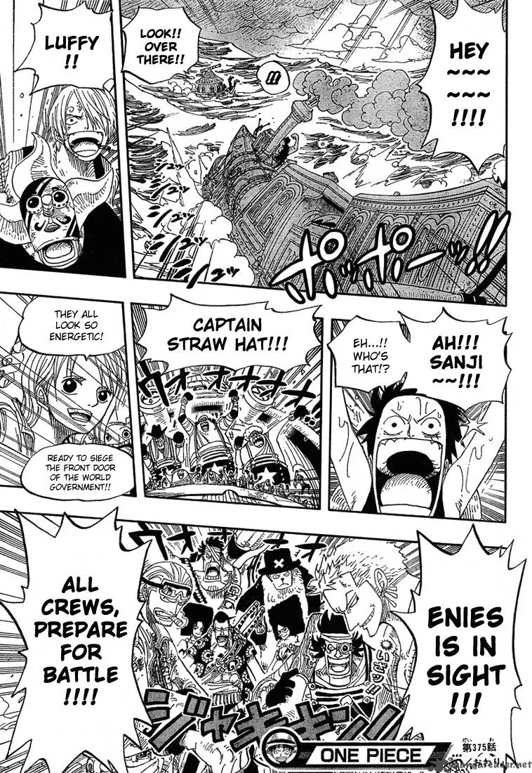 One Piece Chapter 375: The Super Humans Of Enies Lobby – Page 17