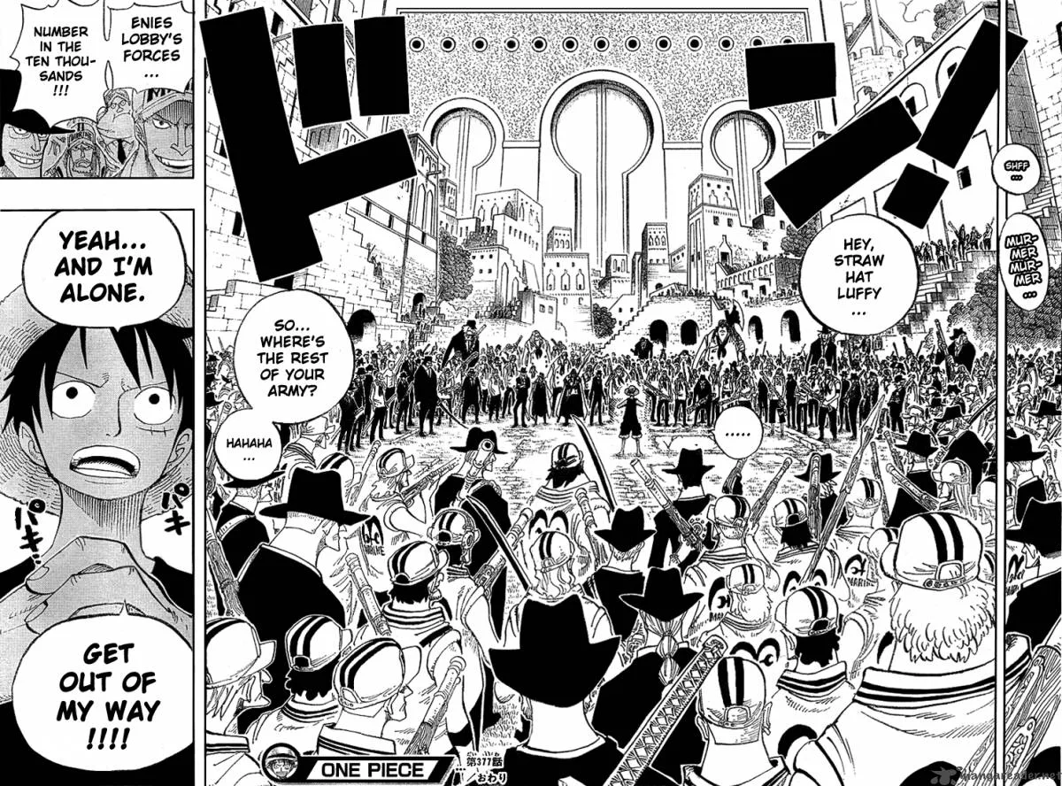 One Piece Chapter 377: The Great Decisive Battle Of Justice Island!! – Page 16