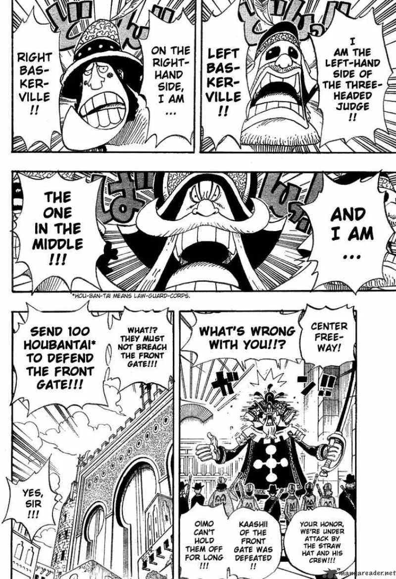 One Piece Chapter 380: The Train's Arrival At Enies Lobby Main Land – Page 2