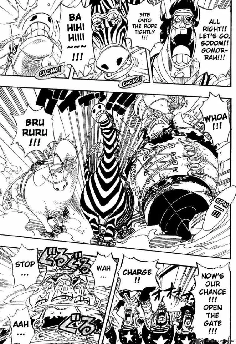 One Piece Chapter 380: The Train's Arrival At Enies Lobby Main Land – Page 5
