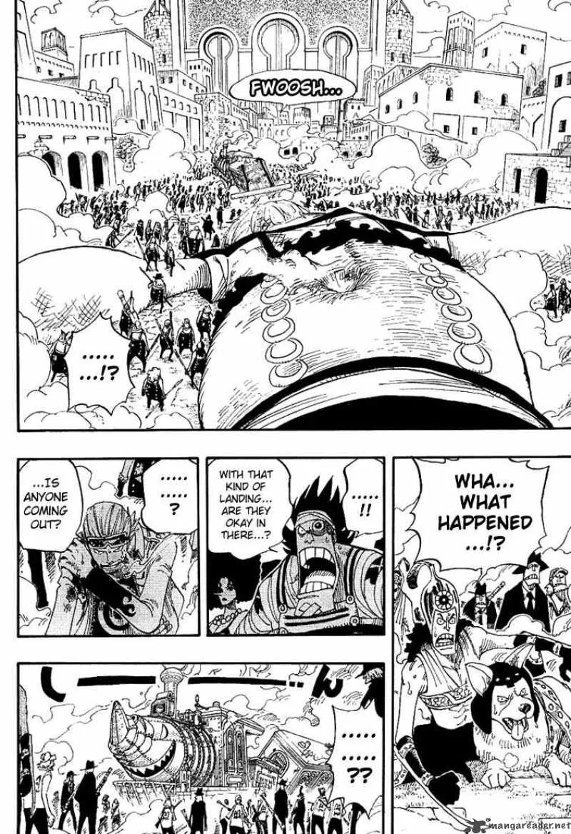 One Piece Chapter 380: The Train's Arrival At Enies Lobby Main Land – Page 16