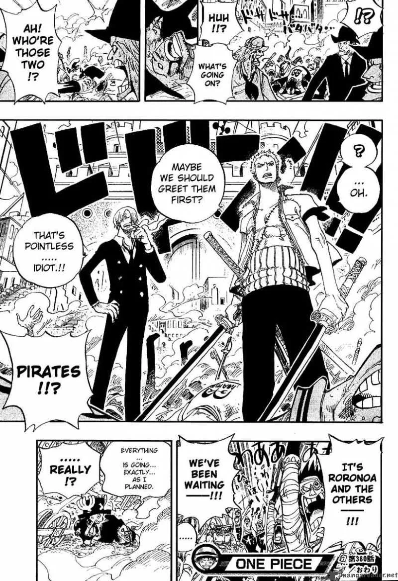One Piece Chapter 380: The Train's Arrival At Enies Lobby Main Land – Page 17