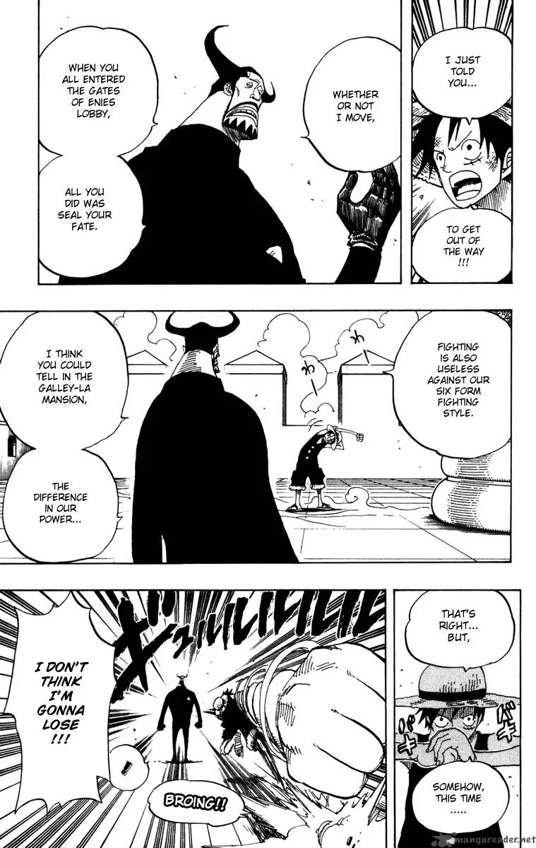One Piece Chapter 383: Luffy Vs Blueno – Page 12