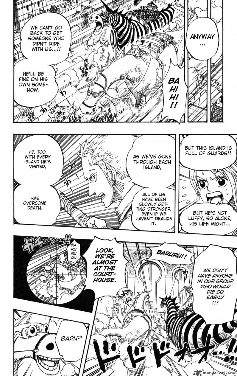 One Piece Chapter 383: Luffy Vs Blueno – Page 16