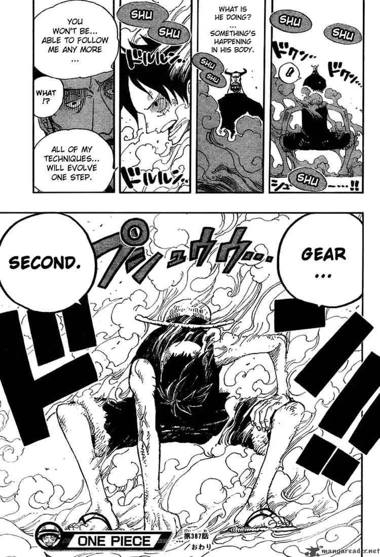 One Piece Chapter 387: Gear – Page 17