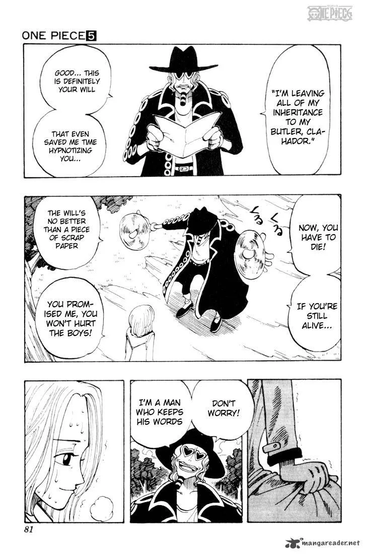 One Piece Chapter 39: The Bell Is Ringing For Whom – Page 11
