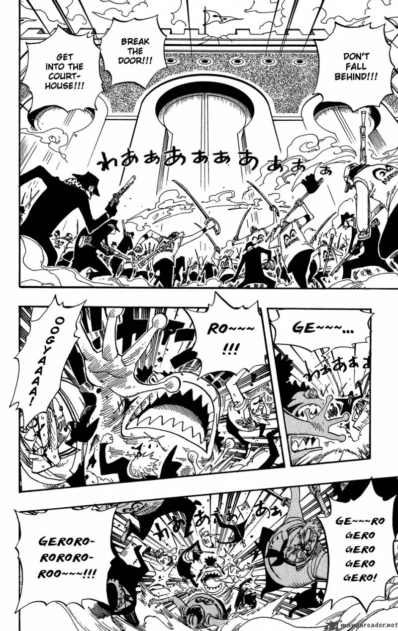 One Piece Chapter 390: Fighting Back – Page 2