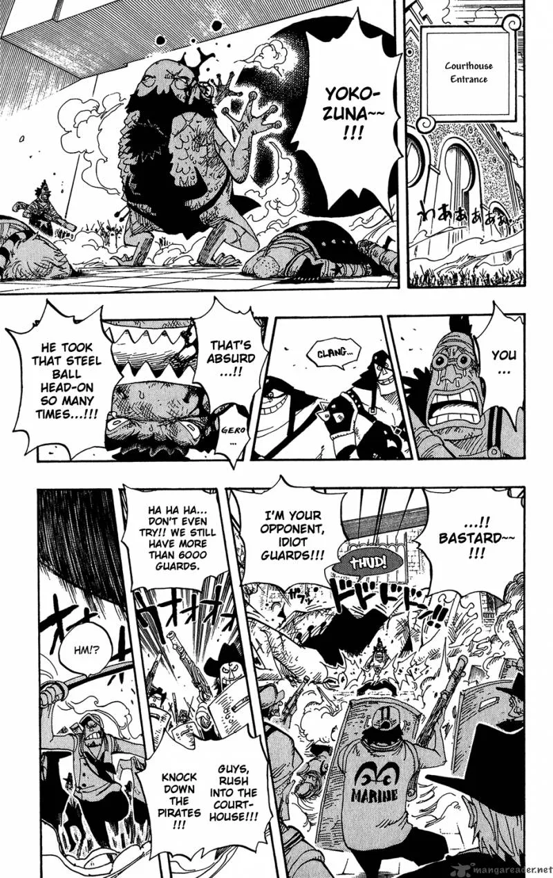 One Piece Chapter 390: Fighting Back – Page 9