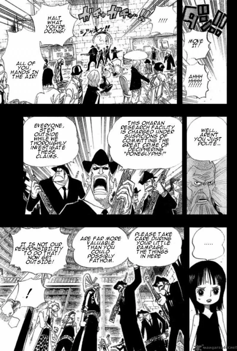 One Piece Chapter 394: Ohara's Demons – Page 6