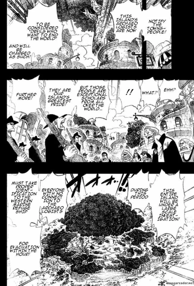 One Piece Chapter 394: Ohara's Demons – Page 7