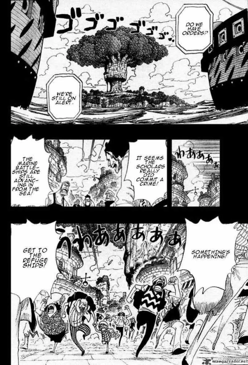 One Piece Chapter 395: Ohara Vs The World Government – Page 3